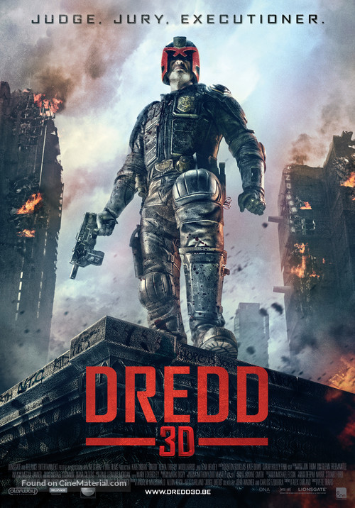 Dredd - Belgian Movie Poster