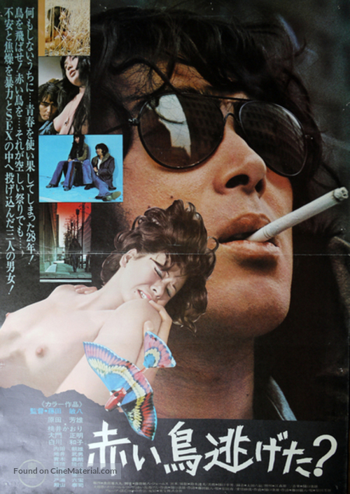 Akai tori nigeta? - Japanese Movie Poster