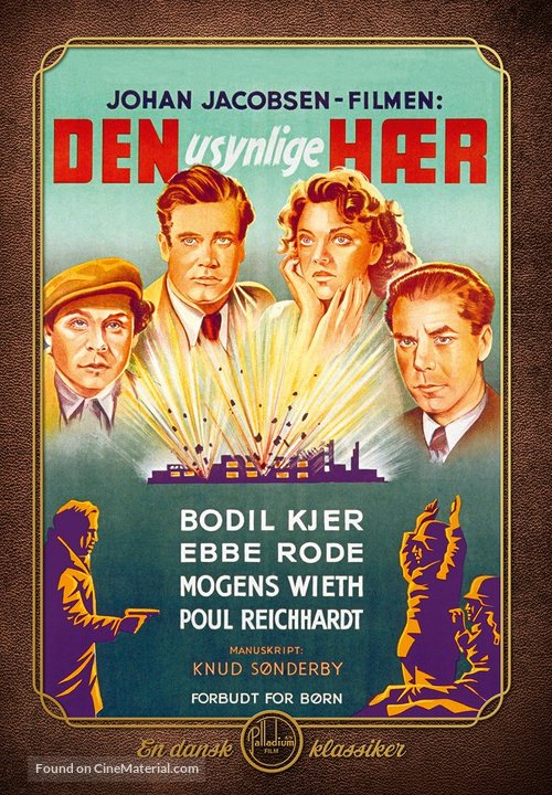 Den usynlige h&aelig;r - Danish Movie Cover