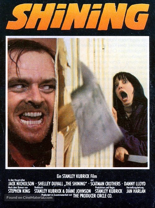 The Shining - German Movie Poster