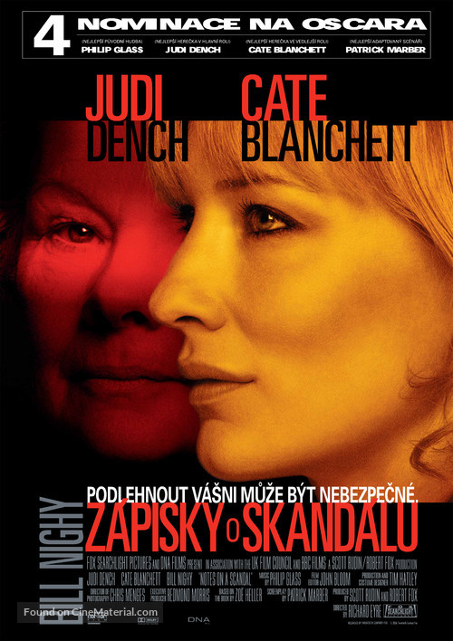 Notes on a Scandal - Czech Movie Poster