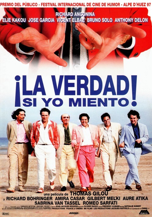 V&eacute;rit&eacute; si je mens, La - Spanish Movie Poster