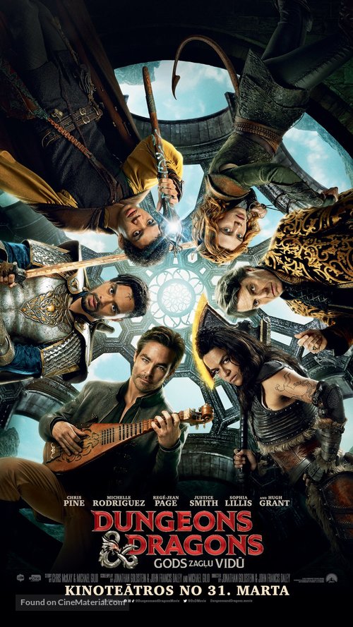 Dungeons &amp; Dragons: Honor Among Thieves - Latvian Movie Poster