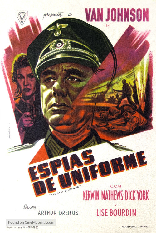 The Last Blitzkrieg - Spanish Movie Poster