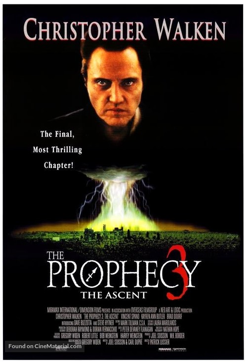 The Prophecy 3: The Ascent - Movie Poster