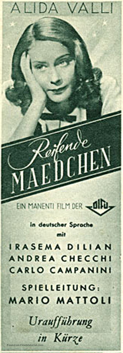 Malombra - German poster