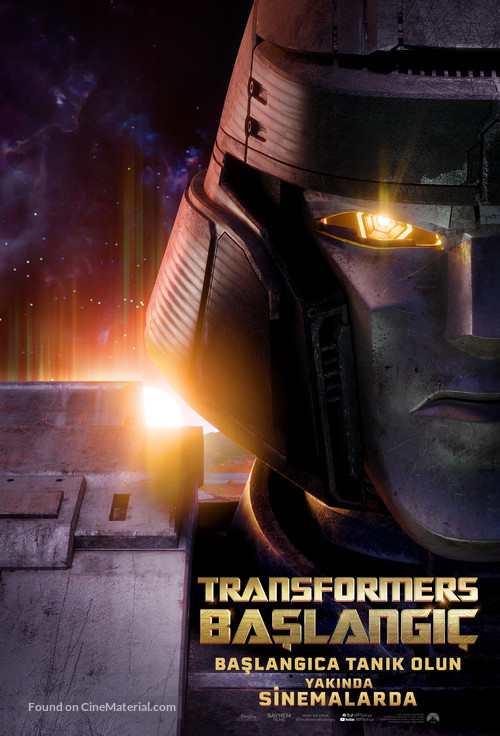 Transformers One - Turkish Movie Poster