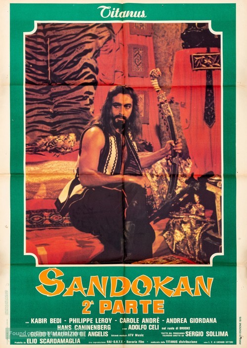 &quot;Sandokan&quot; - Italian Movie Poster