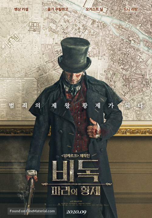 L&#039;Empereur de Paris - South Korean Movie Poster