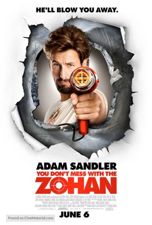 You Don&#039;t Mess with the Zohan - Movie Poster