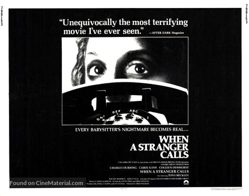 When a Stranger Calls - Movie Poster