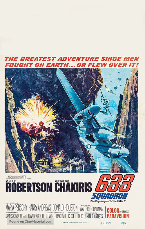 633 Squadron - Movie Poster