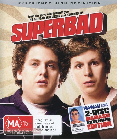 Superbad - Australian Movie Cover