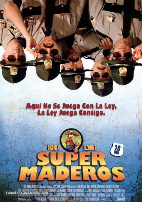 Super Troopers - Spanish Movie Poster