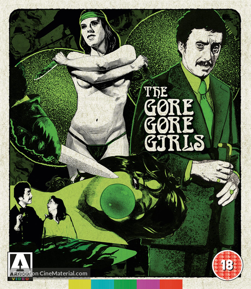 The Gore Gore Girls - British Blu-Ray movie cover