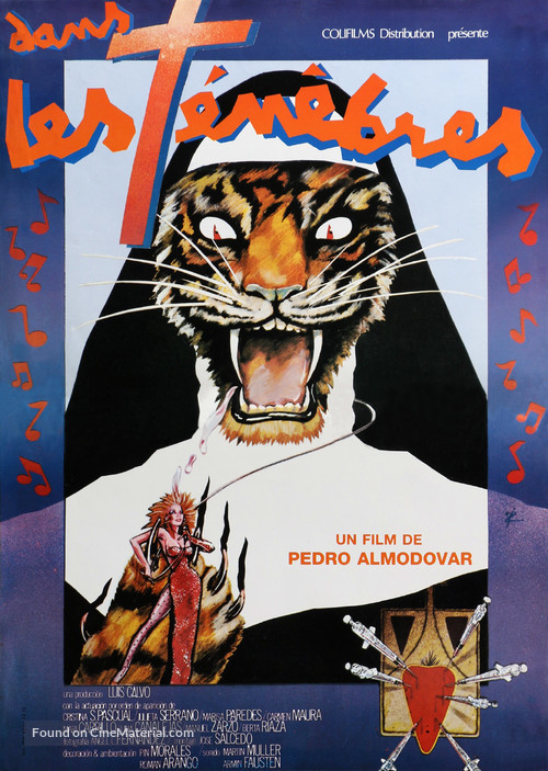 Entre tinieblas - French Movie Poster