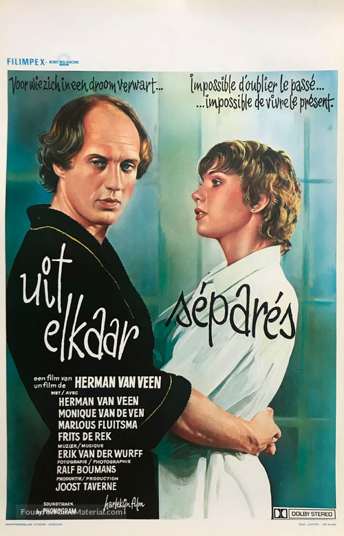 Uit elkaar - Belgian Movie Poster