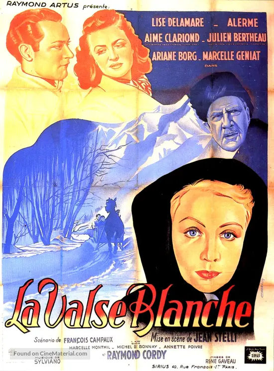 Valse blanche, La - French Movie Poster