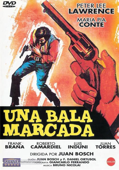 Una bala marcada - Spanish DVD movie cover