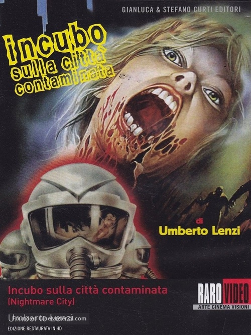 Incubo sulla citt&agrave; contaminata - Italian DVD movie cover