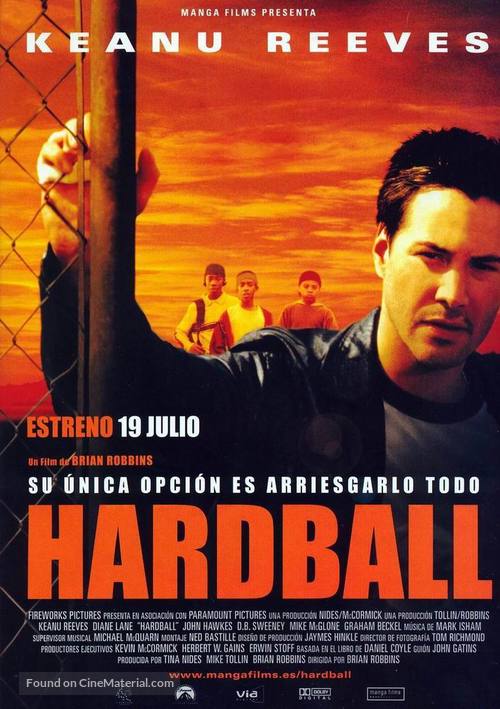 Hardball - Spanish Movie Poster