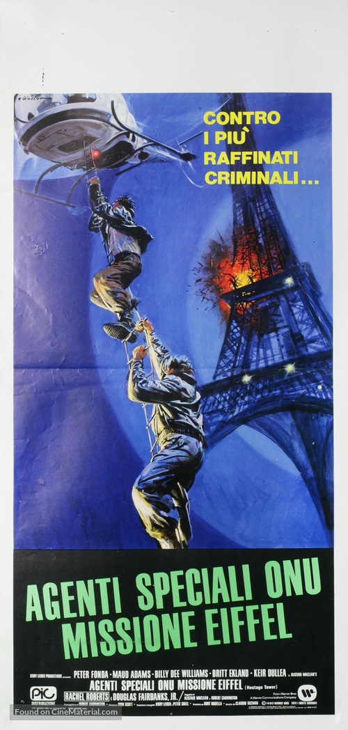 The Hostage Tower - Italian Movie Poster