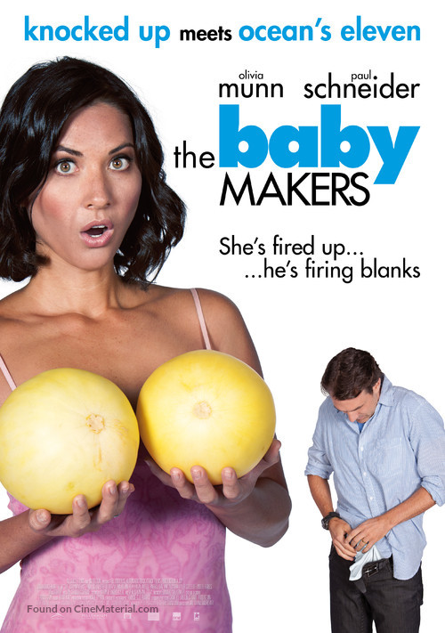 The Babymakers - Dutch Movie Poster