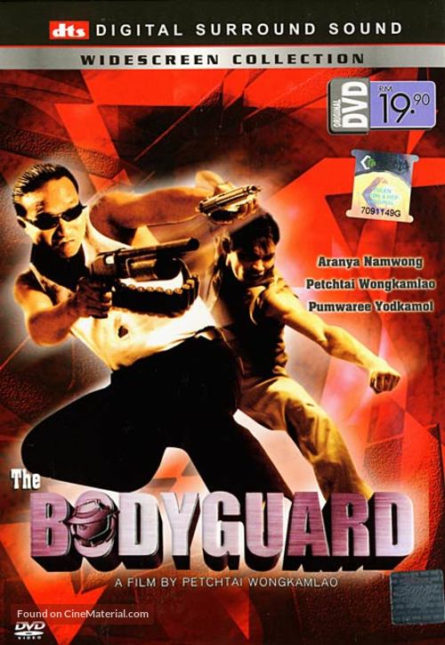 The Bodyguard - Thai DVD movie cover