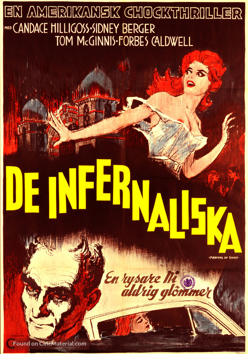 Carnival of Souls - Swedish Movie Poster