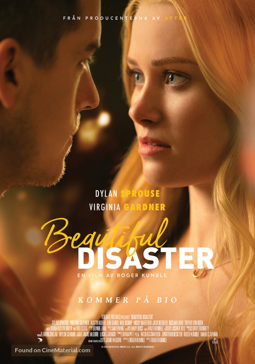 Beautiful Disaster - Norwegian Movie Poster