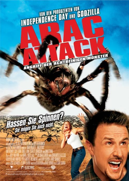 Eight Legged Freaks - German Movie Poster