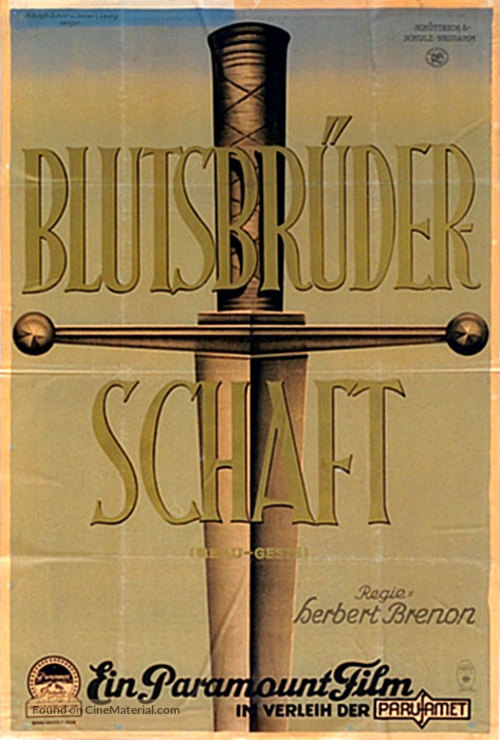 Blutsbr&uuml;derschaft - German Movie Poster