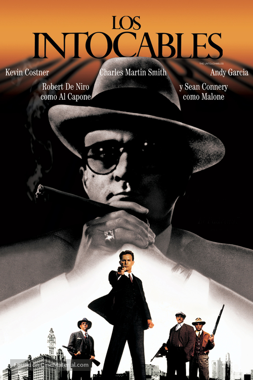 The Untouchables - Argentinian DVD movie cover