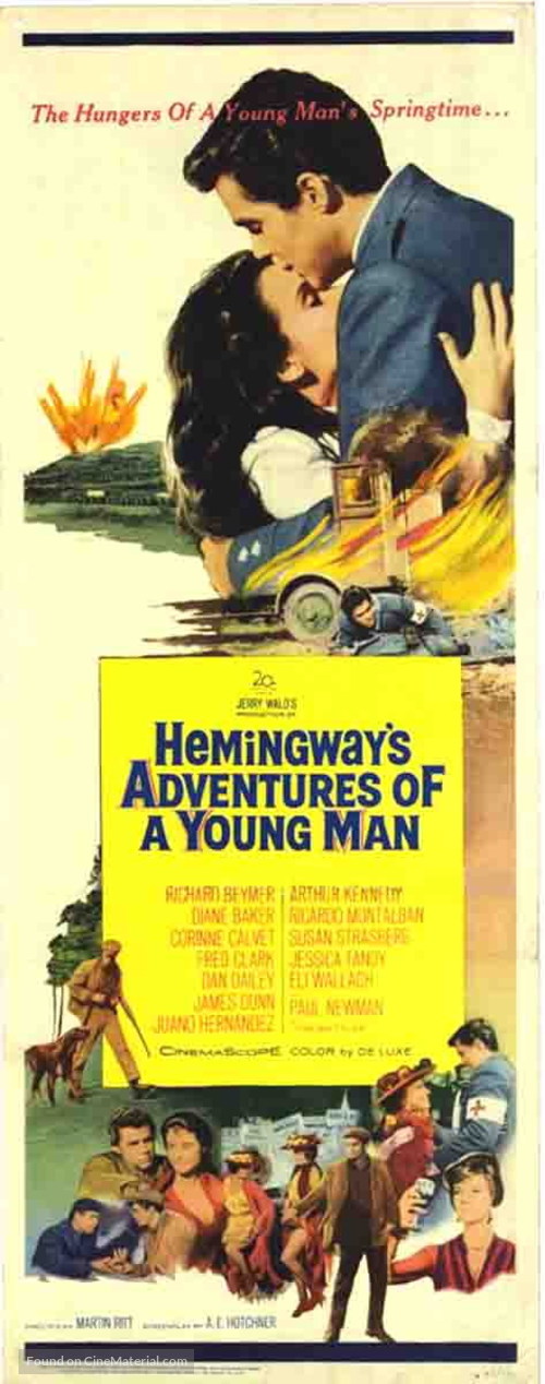 Hemingway&#039;s Adventures of a Young Man - Australian Movie Poster