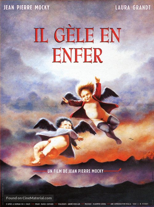 Il g&egrave;le en enfer - French Movie Poster