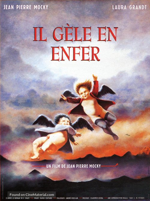 Il g&egrave;le en enfer - French Movie Poster