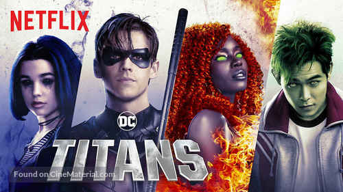 Titans - British Movie Poster