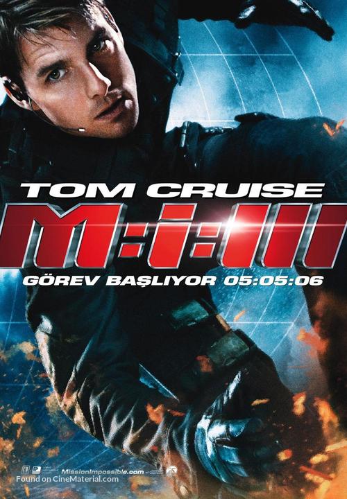 Mission: Impossible III - Turkish Movie Poster
