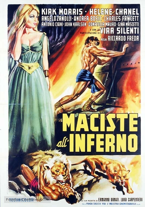 Maciste all&#039;inferno - Italian Movie Poster