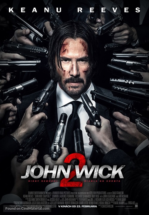 John Wick: Chapter Two - Slovak Movie Poster