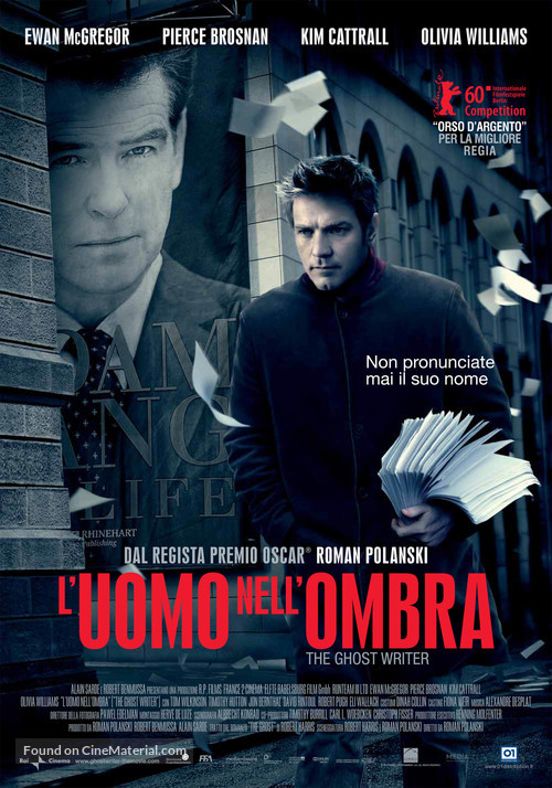 The Ghost Writer - Italian Movie Poster