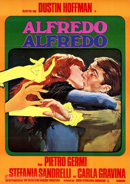Alfredo, Alfredo - German Movie Poster