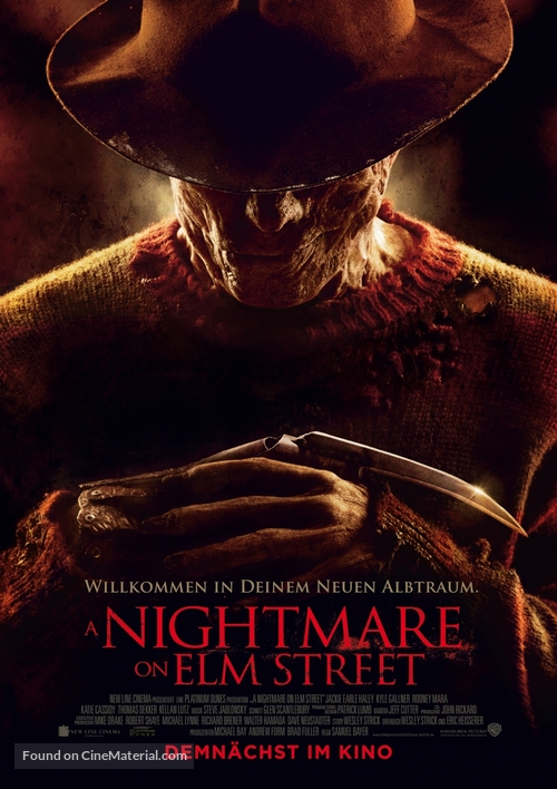 A Nightmare on Elm Street - German Movie Poster