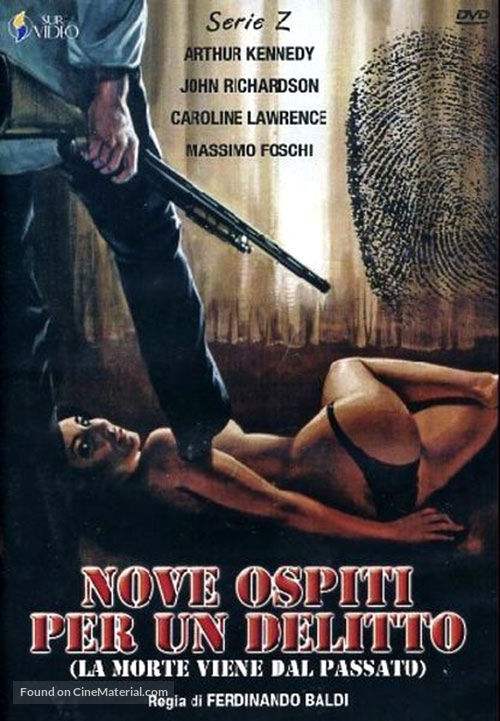 Nove ospiti per un delitto - Italian DVD movie cover