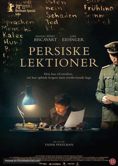Persian Lessons - Danish Movie Poster