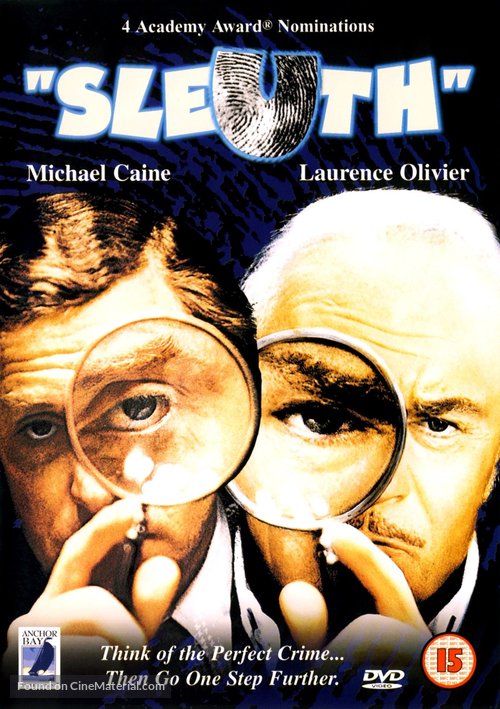 Sleuth - British DVD movie cover