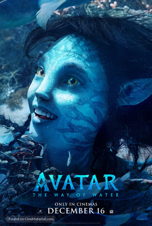 Avatar: The Way of Water - British Movie Poster