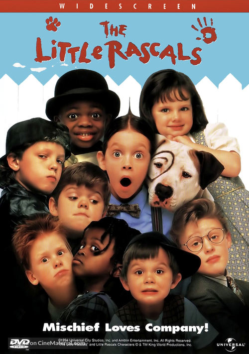 The Little Rascals - DVD movie cover