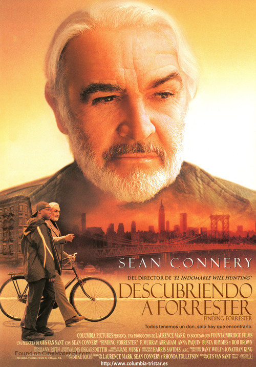 Finding Forrester - Spanish Movie Poster