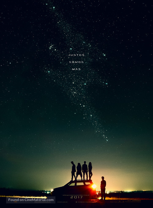 Power Rangers - Spanish Movie Poster